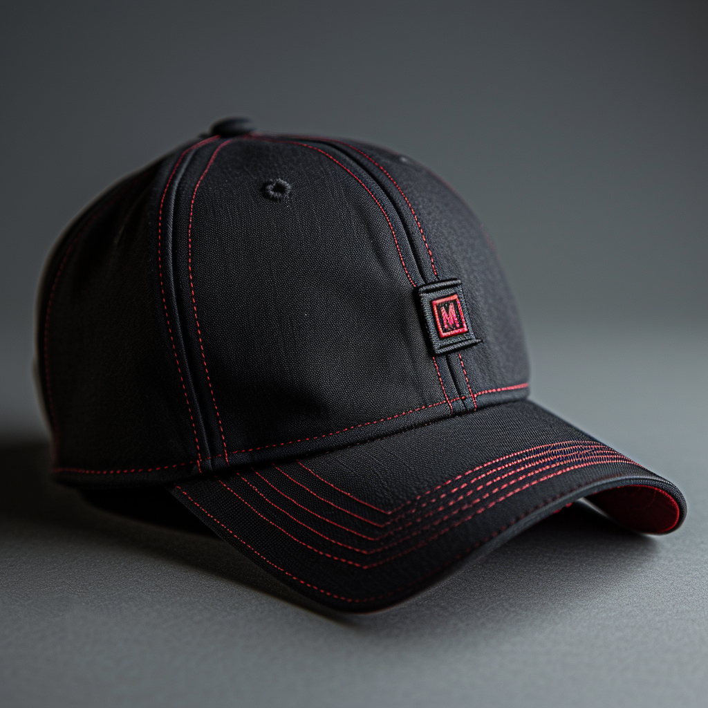 martin.opatrny_Black_baseball_cap_with_red_stitching_and_a_3D_e_1d46332b-1397-454e-b4e2-d6abdb9bdfe7 martin.opatrny_Black_baseball_cap_with_red_stitching_and_a_3D_e_1d46332b-1397-454e-b4e2-d6abdb9bdfe7